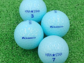 【中古】【ABランク】【ロゴなし】キャスコ KIRA★STAR 2015年モデル アクア 1個 ロストボール ゴルフボール