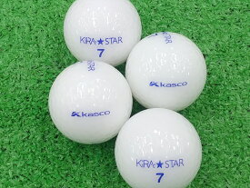 【中古】【ABランク】【ロゴなし】キャスコ KIRA★STAR 2015年モデル ホワイト 1個 ロストボール ゴルフボール