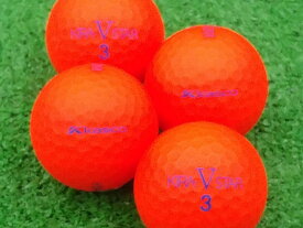 【中古】【ABランク】【ロゴなし】キャスコ KIRA V STAR 2017年モデル レッド 1個 ロストボール ゴルフボール