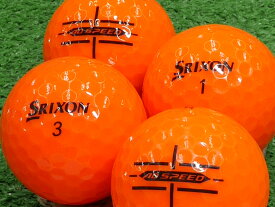 【中古】【ABランク】【ロゴなし】スリクソン AD SPEED 2020年モデル パッションオレンジ 1個 ロストボール ゴルフボール