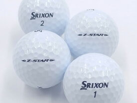 【中古】【ABランク】【ロゴなし】スリクソン Z-STAR 2019年モデル ホワイト 1個 ロストボール ゴルフボール