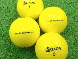 【中古】【ABランク】【ロゴなし】スリクソン Z-STAR 2017年モデル プレミアムパッションイエロー 1個 ロストボール ゴルフボール