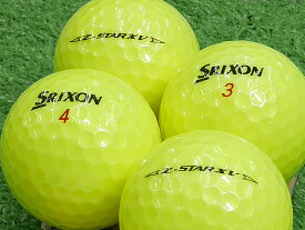 【中古】【ABランク】【ロゴなし】スリクソン Z-STAR XV 2023年モデル プレミアムパッションイエロー 1個 ロストボール ゴルフボール