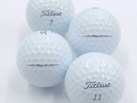 【中古】【ABランク】【ロゴなし】タイトリスト PRO V1 2019年モデル 1個 ロストボール ゴルフボール