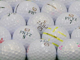 【中古】【AB落書き】ツアーステージ NEW PHYZ 2013年モデル ホワイト・パールホワイト混合 1個 ロストボール ゴルフボール