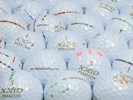 【中古】【AB落書き】ゼクシオ Premium 2020年モデル ロイヤルゴールド・ロイヤルプラチナ混合 1個 ロストボール ゴルフボール