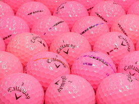 【中古】【AB落書き】キャロウェイ SUPER SOFT マグナ 2019年モデル ピンク 1個 ロストボール ゴルフボール