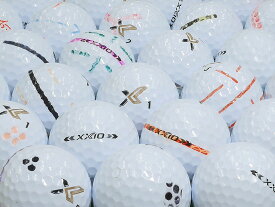 【中古】【AB落書き】ゼクシオ エックス 2020年モデル ホワイト 1個 ロストボール ゴルフボール