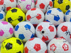 【中古】【Bランク】キャロウェイ CHROME・SOFT TRUVIS カラー・年代混合 30個セット ロストボール ゴルフボール