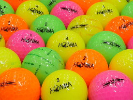 【中古】【Bランク】本間ゴルフ D1 2022年モデル カラーボール混合 30個セット ロストボール ゴルフボール