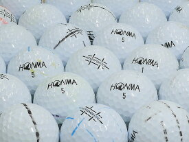 【中古】【Bランク】本間ゴルフ D1 SPEEDMONSTER 2021年モデル ホワイト 100個セット ロストボール ゴルフボール