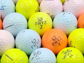 【中古】【Bランク】BRIDGESTONE GOLF PHYZ 2015年モデル カラー混合 1個 ロストボール ゴルフボール