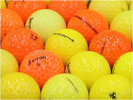 【中古】【Bランク】スリクソン カラー混合 30個セット ロストボール ゴルフボール