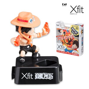 【定形外郵便OK】Xfit(クロスフィット)5枚刃 ワンピース企画第3弾 オリジナルホルダースタンド付 ホルダー+替刃4個パック (エース)