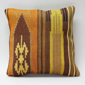 【送料無料】オールドキリムクッションカバー【afyon-012】40cm×40cm