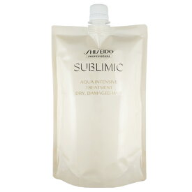 【メール便 送料無料】資生堂 サブリミック アクアインテンシブ トリートメント D レフィル 450g