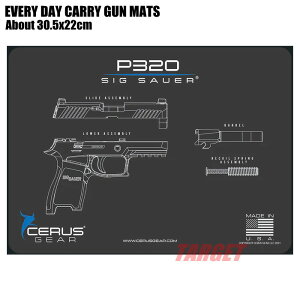 CERUS GEAR EDC}bg SIG P320 O[iV[XMA VOUEF N[jO}bg eiX}bg  ߋ  vf Every Day Carry Gun Mat č j