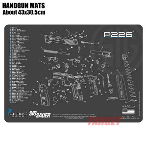 CERUS GEAR nhK}bg SIG P226 O[iV[XMA VOUEF N[jO}bg eiX}bg  ߋ  vf Hand Gun Mat č j