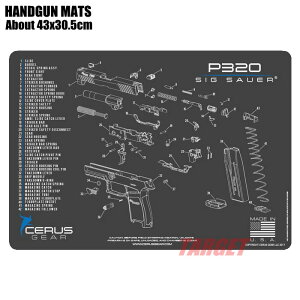 CERUS GEAR nhK}bg SIG P320 O[iV[XMA VOUEF N[jO}bg eiX}bg  ߋ  vf Hand Gun Mat č j