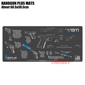 CERUS GEAR �n���h�K���v���X�}�b�g 1911�C���X�g���N�V���� �O���[�i�V�[���X�M�A �K�o�����g M1911A1 ������ �N���[�j���O�}�b�g �����e�i���X�}�b�g �Q�[�~���O�}�b�g ���� �ߋ� �������� �v��
