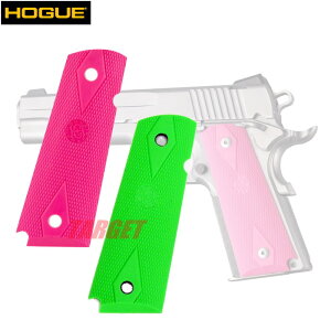 HOGUE 1911�V���[�Y�p ���o�[�O���b�v �_�C���`�F�b�J�[ �p�l�� �]���r�O���[��/�s���N (�z�[�O COLT M1911A1 �K�o�����g)