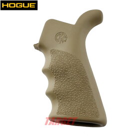 ☆ HOGUE AR15/M16/M4A1用 ラバーMONOグリップ ビーバーテイル フィンガーグルーブ FDE (ホーグ ライフル ラバーグリップ タンカラー)