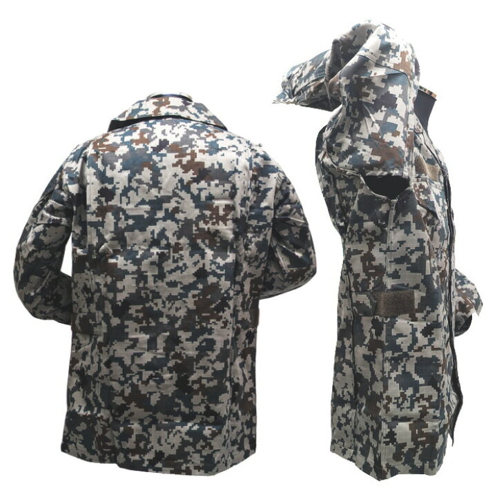 楽天市場】☆PX品 航空自衛隊 デジタル迷彩 作業服 EC リップストップ 