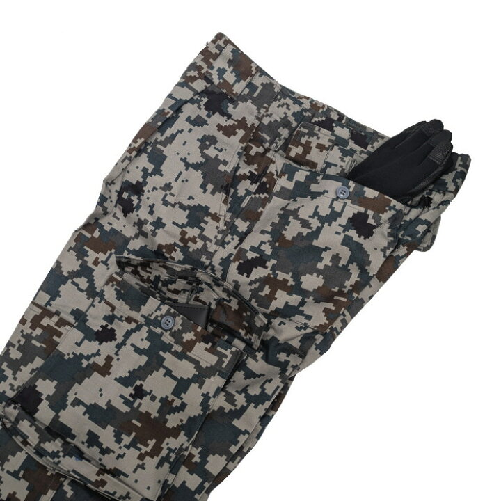 楽天市場】☆PX品 航空自衛隊 デジタル迷彩 作業服 EC リップストップ 