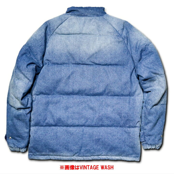 楽天市場】【50%OFF】HOUSTON デニムダウンジャケット インディゴ  