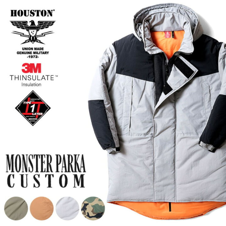 楽天市場】☆【クリスマスセール / 約50%OFF】HOUSTON MONSTER PARKA 