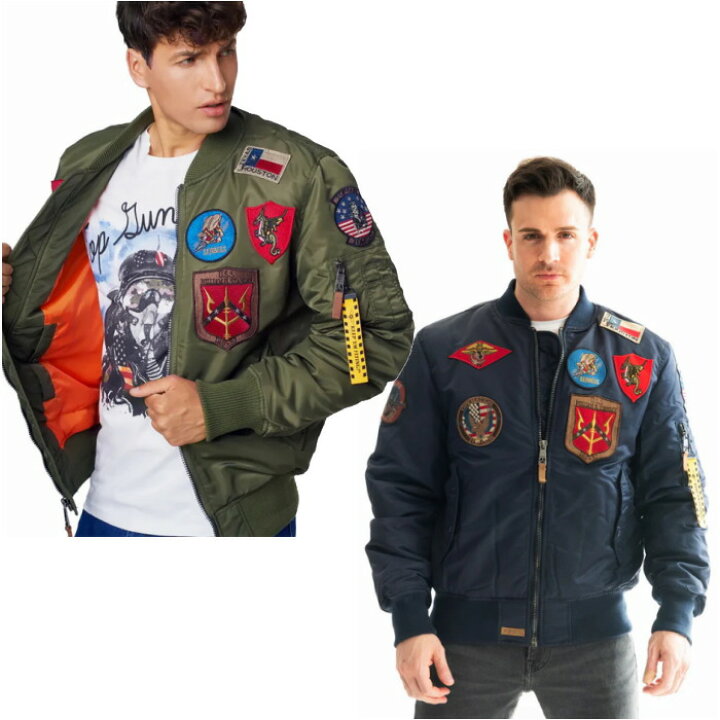 楽天市場】☆【10%OFF 正規品/輸入品】Top Gun Fashion New York MA-1 