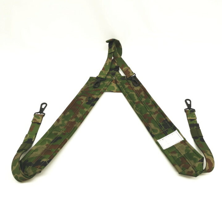 楽天市場】PX品 陸上自衛隊 迷彩 91式 サスペンダー （両面迷彩 吊り 