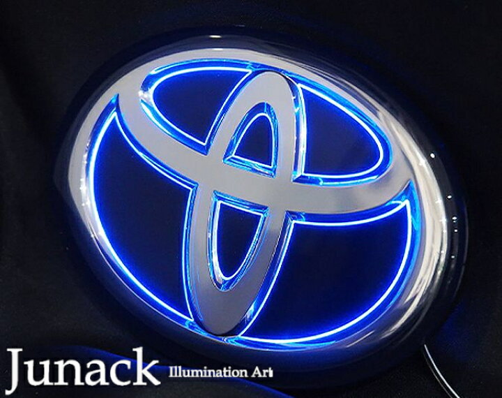 楽天市場】【Junack】LEDトランスエンブレムGR LTE-TG7 トヨタ ノア 