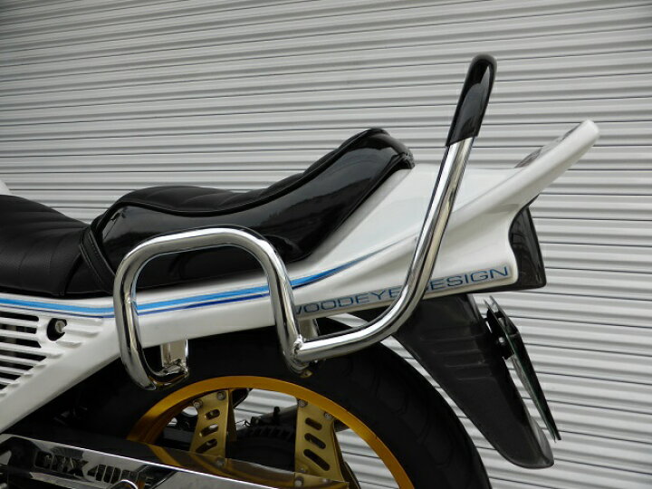 楽天市場】CBX400F 極太ファッションタンデムバー ブラック CBX400F2 