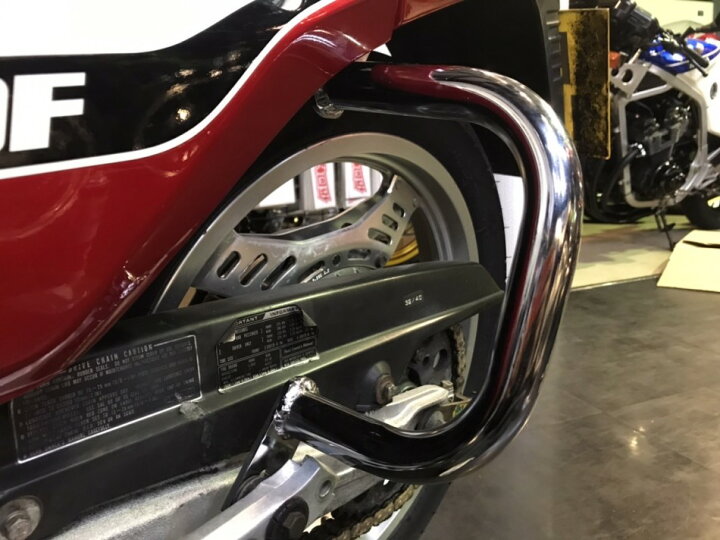 楽天市場】CBX400F メッキ リアガード CBX400F2 CBX550F TSH 