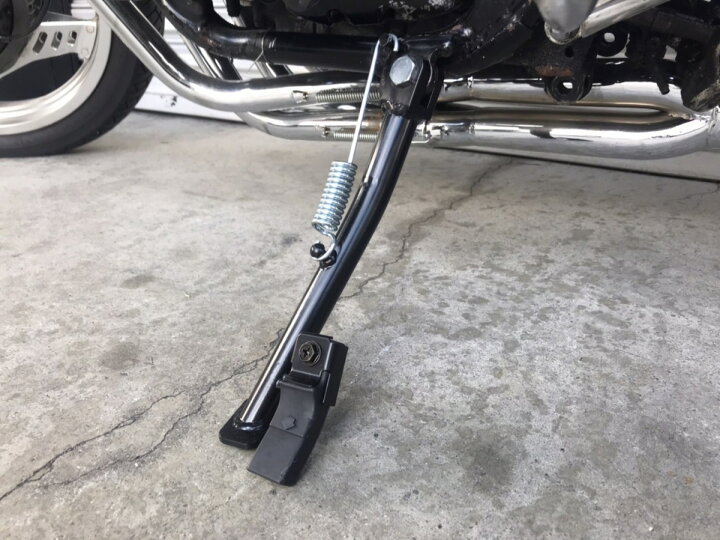 楽天市場】CBX400F CBX400F2 サイドスタンド ゴム付き 黒 CBX550F NC07 
