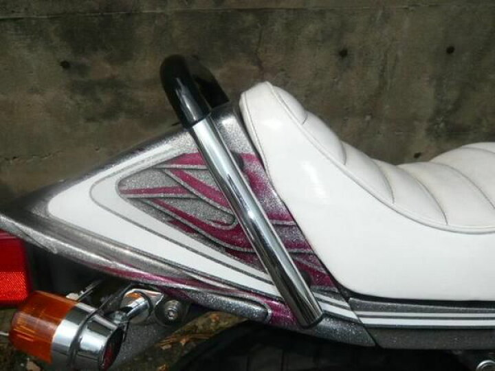 楽天市場】GSX250E GSX400E ザリ 極太タンデムバー PrettyRacing製 
