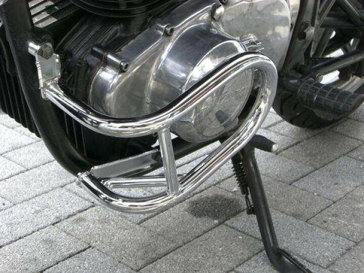 楽天市場】GS400 GS400L メッキエンジンガード ACP製 TSH スズキ 