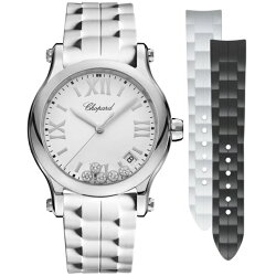 【新品】ショパールChopardハッピースポーツ278582-3001腕時計/女性/レディース/Lady's/時計/ウォッチ/うでどけい/watch/高級/ブランド【送料無料】