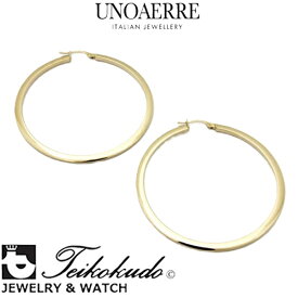 ウノアエレ UNOAERRE K18ゴールド フープピアス ゴールド ピアス 28809 G4616 アクセサリー 【国内正規販売店】