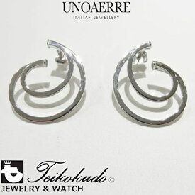 ウノアエレ ピアス UNOAERRE K18ホワイトゴールド レディース ゴールド ピアス イタリアンジュエリー 029477