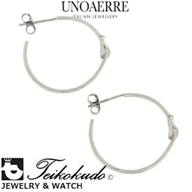 ウノアエレ UNOAERRE K18ホワイトゴールドピアス 13520 G1723 アクセサリー ピアス 【国内正規販売店】