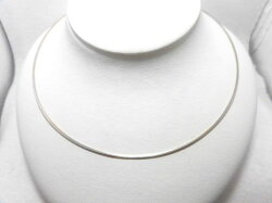 K18オメガネックレス/幅1.5mm/45cm/ジュエリー/女性用/レディース/プレゼント/ギフト/お買い得/オススメ/送料込み/宝石