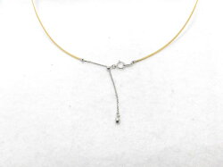 K18オメガネックレス/幅1.5mm/45cm/ジュエリー/女性用/レディース/プレゼント/ギフト/お買い得/オススメ/送料込み/宝石