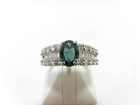 Ptアレキサンドライトダイヤリング A0.80ct D1ct F9249 ジュエリー レディース プレゼント ギフト お買い得 オススメ 送料込み