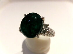 PTエメラルドダイヤリング/E4.47ctD0.46ct/F1619/リング/指輪/ゆびわ/ring/ジュエリー/女性用/レディース/プレゼント/ギフト/お買い得/オススメ/送料込み/宝石
