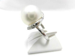PT白蝶真珠リング/14.5mm/T20/リング/指輪/ゆびわ/ring/ジュエリー/女性用/レディース/プレゼント/ギフト/お買い得/オススメ/送料込み/宝石