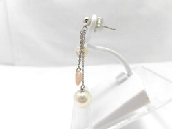 K14WGあこや真珠ピアス/6.9mm/ぴあす/ジュエリー/アクセサリー/送料無料