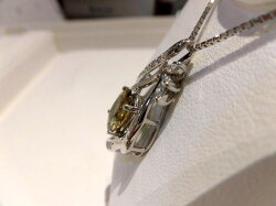 PTスフェーンダイヤネックレス/S2.96ctD0.22ct/F6410/ねっくれす/ジュエリー/女性用/レディース/プレゼント/ギフト/お買い得/オススメ/送料込み/宝石【送料無料】