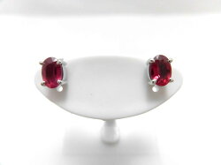 PTルビーピアス/0.426ct0.491ct/ぴあす/ジュエリー/アクセサリー/送料無料